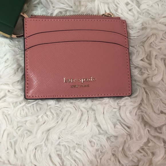 Kate Spade Morgan Cardholder, Salmon Pink - Picture 3 of 10